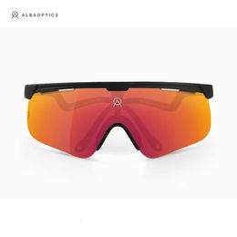 Outdoor Eyewear ALBA Polarized Cycling Eyewear Men women Sports Goggles Road Mtb Mountain Bike bicycle Glasses Sunglasses gafas ciclismo 231021