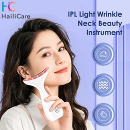 Cleaning Tools Accessories Neck Anti Wrinkle Face Lifting Beauty Device IPL Sonic Vibration Skin Care Tighten Massager Reduce Double Chin Wrinkle Removal 231020