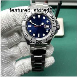 Movement watch rolaxes clean fatory 2023 New Factory Watch Luxury 126622 Dial Blue Bracelet 904 Steel With Automatic Movements Waterproof Sapphire Glasses