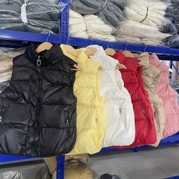 Women's Down Zipper Sleeveless Vest Women 2023 Winter Korean Style Loose Casual White Duck Jacket Puffer Coat