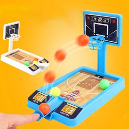 Zabawki sportowe w koszykówce strzelanie do gier sportowych Dzieci Zestawy gry Hoop 3-Ball Interactive Kids Game Board Ball For Children Toy 231023