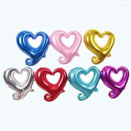 Party Decoration Wedding Heart Metallic Foil Balloons Favors Good Quality 18inch 10pcs/lot Valentine's Day Gift