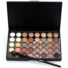 Eye Shadow Eye Makeup 40 Color Matte Eyeshadow Pallete Brush Set glitter powder Eye Shadow Earth shadows Nude Makeup Set Cosmetics 231023