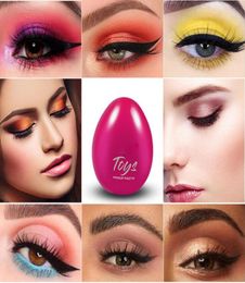 7 Colours egg Eyeshadow Pigment Matte Mineral Powder Cosmetics palette Set Make Up Shimmer Shining Eye Shadow7275146