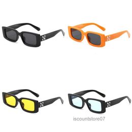 Sunglasses Fashion Offs White Frames Style Square Brand Men Women Sunglass Arrow x Frame Eyewear Trend Sun Glasses Bright s