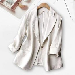Women's Suits Fabulous Lady Blazer Soft Fabric Anti-pilling Long Sleeves Formal Wear-resistant Suit Coat