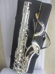 Silver classic Mark vi professional tenor saxophone all silver manufacture professional grade tone Tenor sax jazz instrument 01