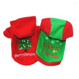 Dog Apparel Warm Clothing Christmas Clothes Year Pets Dogs Hoodie Costume For Small Medium Chihuahua Yorkshire