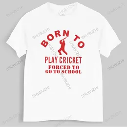 Men's T Shirts T-shirt Men O-neck Summer To Cricket Cool Funny Male Cotton Tee-shirt Bigger Size