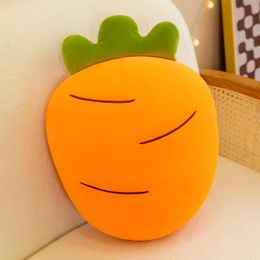 Wholesale of fruit and vegetable pillows, carrot plush toys, cartoon dolls 28cm
