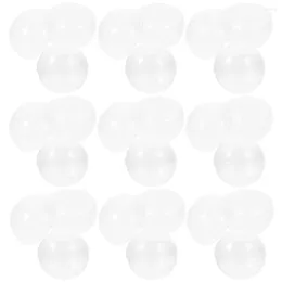 Storage Bags 20Pcs Plastic Transparent Balls Multi-purpose Twisted Round Clear Fillable Grab