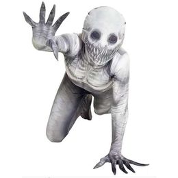 Halloween Costumes Cos Horror Sexy Funny Adults And Kids Hot Selling Halloween Horror Outfit Zentai Clown Branch Mutant Person Tight Bodysuit Performance Costume