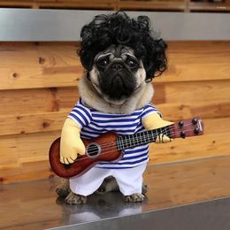 Dog Apparel Guitar Dress Interesting Bago Play Cosplay Up