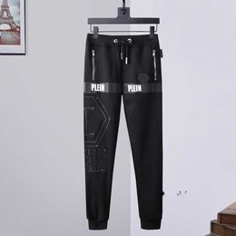 Womens Couple Plein Luxury Sweatpants Philipps Clothing Bear Pants Sports Joing Designers Trousers Drawstring Joers Stones Brand Gothic Mens 84182