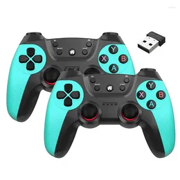 Game Controllers Controller 2.4G Wireless USB Doubles Dual TV Computer PC/ Android Play Handle P14