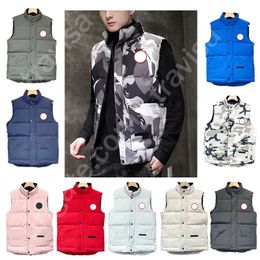 Men's Down Parkas and Women's Designer Vest Pocket Jacket Long Sleeve Zipper Badge Casual Coat hoodie Goose Top Multi Colour