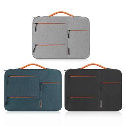 Laptop Bags 13 14 15 inch Laptop Handbag Sleeve Case Shockproof Notebook Computer Cover Business Bag Briefcase For HP Dell Universal 231019