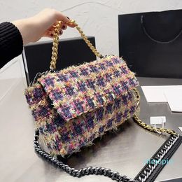 2023-Designer Bags Classic Tote Bag Brand Handbags Fashion Ladies Crossbody Messenger Purses Canvas Clutch Flap Shoulder Wallet with Letter