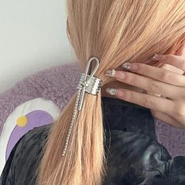 Hair Clips Punk Style Irregular Metal Bowknot Hairs Claw Clip Hairpins Cool Grils Clasp Women Low Accessories