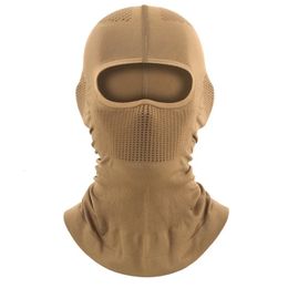 Cycling Caps Masks Full Face mask Scarf Balaclava Skiing motorcycle Cover Sunscreen breathable Neck Head Warmer Tactical Helmet Liner 231023
