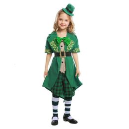 Halloween Costume Women Designer Cosplay Costume Halloween St. Patrick's Day Irish Goblin Costume Culture And Art Children's Elf Costume Children's Clothing