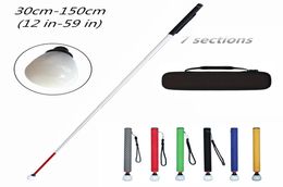Aluminium Telescopic Blind Cane with Rolling Tip 30cm150cm 12 inch59 inch with 2 Tips 2102261141362