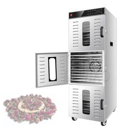 30 Trays Food Dried Fruit Machine Dryer For Vegetables Dried Fruit Meat Stainless Steel Dehydrator Fruit Drying Machine