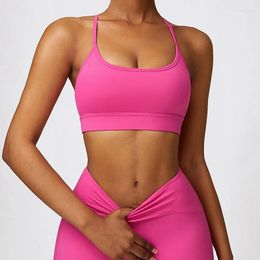 Yoga Outfit Antibom Naked Quick Dry Underwear Women's Back Fitness Running Sports Bra