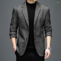 Men's Suits 2023 Autumn And Winter Fashion Everything Handsome Business Casual Korean Version Of The Party Suit Jacket Single West