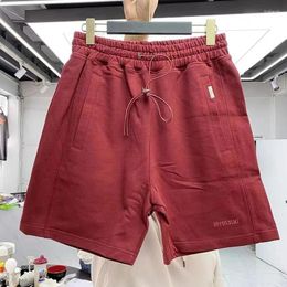 Men's Shorts 2023ss Wholesale Double-thread Logo Embroidery Loose High Street Men And Women Casual