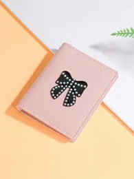 Card Holders ID Holders: Anti-Degaussing Compact Light In PU Translucent Butterfly Decor