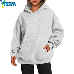 Women's Hoodies YICIYA Hoodie Y2k Sweatshirt Woman Clothing Casual Fashion Long Sleeve Pullovers Oversized Winter Clothes Women