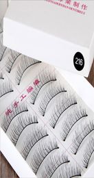 10Pairsbox Handmade Soft Natural Training Lashes False Eyelashes Extension For Beginners Teaching Lashes Makeup Tool4377313