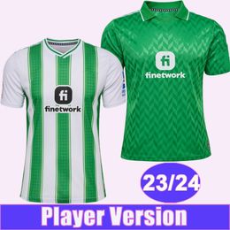 23 24 G. RODRIGUEZ Soccer Jerseys Mens Player WILLIAM CRUZ JUANMI FEKIR B. IGLESIAS WILLIAN J. ISCO LUIZ HENRIQUE PAUL Home Away Football Shirt