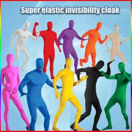 Cosplay Cosplay Costume Invisibility Jumpsuit Tights Suit For Kids Adult Men's and Women's Full Body Jumpsuit Halloween Party Stage Show 231023