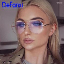 Sunglasses Retro Vintage Shades For Women Sun Glasses Men Celebrity Clear Lens Gafas1