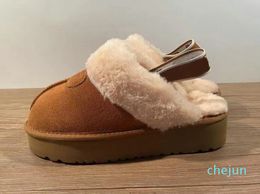 designer boots australia winter booties classic snow boot plush ankle short bow mini fur black chestnut