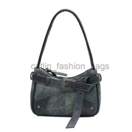 Shoulder Bags Cool Korean Retro Women's Soul Bag 2023 Fashion and Bag Pu Leater Brand Luxury Women's Armrest Bag Girls' Clubcatlin_fashion_bags