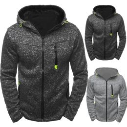 Mens Hoodies Sweatshirts Hoodie with Side Zipper Pockets Thin Wool Solid Colour Tracksuit Casual Everyday Outdoor Hooded Long Sleeves 231021