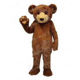 High quality teddy bear Mascot Costume Carnival Unisex Outfit Adults Size Christmas Birthday Party Outdoor Dress Up Promotional Props