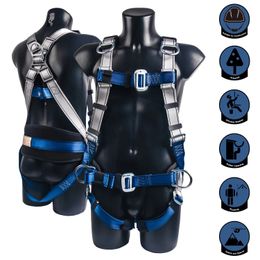 Climbing Harnesses Top Quality Professional Harnesses Rock Climbing High altitude protection Full Body Safety Belt Anti Fall Protective Gear 231021