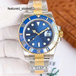 Movement watch rolaxes clean fatory Factory Designer Watch luxury Model 41mm Blue Ceramic 72 Hours Power Reserve 904L Cal.3135 Automatic Dive