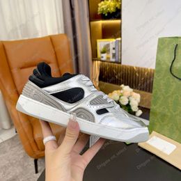 Designer Sneakers Oversized Casual Shoes White Black Leather Luxury Velvet Suede Womens Espadrilles Trainers man women Flats Lace Up Platform 1978 W263 03