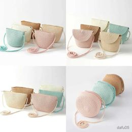 Handbags New Summer Children Girls Shoulder Bag Creative Colour Bag Kids Coin Purse Cute Princess Mini Handbag R231023