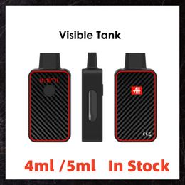 New Fashion IMINI C18 Sigaretta Elettroniche vapes Ceramic Atomizer eCig Cartridge 4.0 5.0ml Vape Oil Atomizer 510 Disposable Vape Pen empty Original Manufacturer