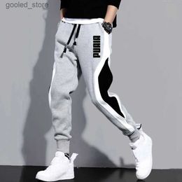 Men's Pants 023 Classic Streetwear Casual Men Ribbons Harem Jogging Pants Male Slim Fit Spring Cargo Pants Multi-Pockets Trousers Q231023