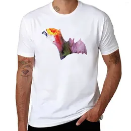 Men's Polos Bat T-Shirt Cute Tops Korean Fashion Mens Plain T Shirts