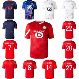 2023-24 Club Lille Soccer Jersey 21 ANDRE 9 DAVID 18 DIAKITE 15 YORO 12 YAZICI 30 CHEVALIER 10 CABELLA 8 GOMES 31 ISMAILY 17 CAVALEIRO 7 HARALDSSON Football Shirt Kits