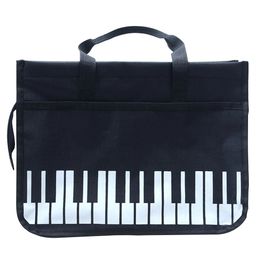 Evening Bags Phones Student Music Thickened Messenger Books Shoulder Bag Large Capacity Wear Resistant Oxford Cloth Piano Keys Zipper Clre 231023