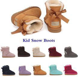 Boots Kids boots Australia snow boot Designer Children shoes winter Classic Ultra Mini Boot Botton baby boys girls Ankle booties kid fur Suede223